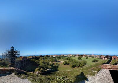 Fort Jefferson Tortugas Harbor Lighthouse